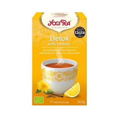 Detox met Citroen Yogi Tea