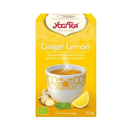 Ginger Lemon Yogi Tea 