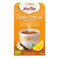 Ginger Orange with Vanilla Yogi Tea 