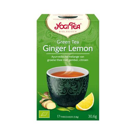 Green Tea Ginger Lemon Yogi Tea 