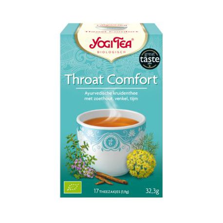Throat Comfort Yogi Tea 