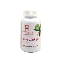 Rode Gist Rijst met Q10 en 15 mg Monacolin K Rode Pilaren 