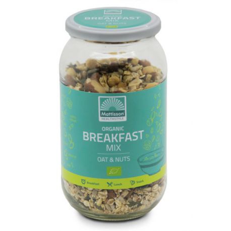 Organic Breakfast Mix Oat & Nuts Mattisson 