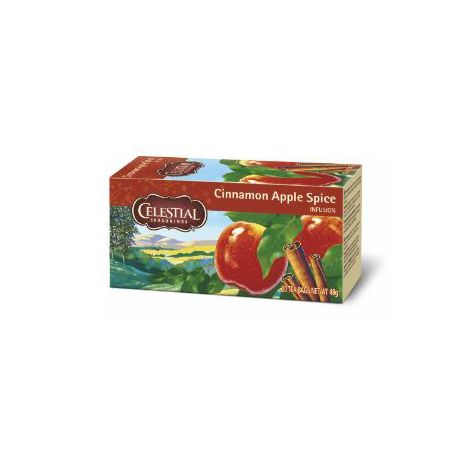Cinnamon apple spice herbal tea Celestial Seasonings