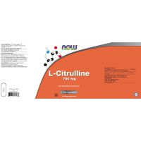  L-Citrulline 750 mg NOW