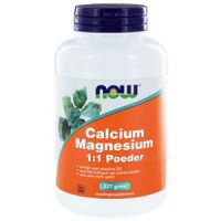 Calcium Magnesium 1:1 Poeder NOW 