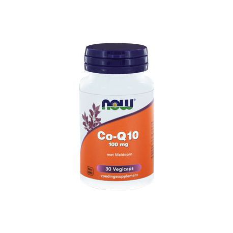 CoQ10 100 mg met Meidoorn Now 
