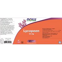 Lycopeen 10 mg NOW 