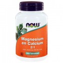 Magnesium en Calcium 2:1 NOW
