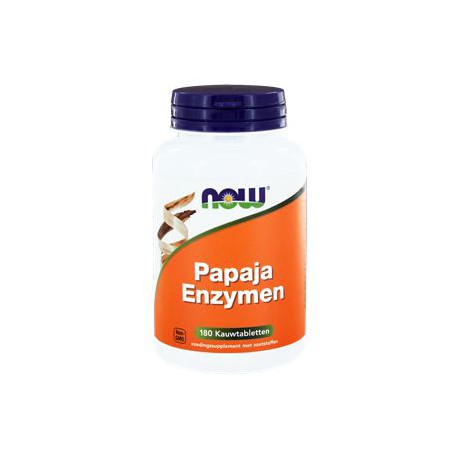 Papaya Enzymen Kauwtabletten Now