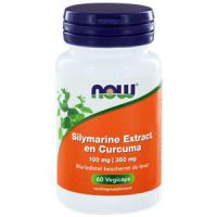 Silymarine Extract 150 mg en Curcuma 350 mg Now