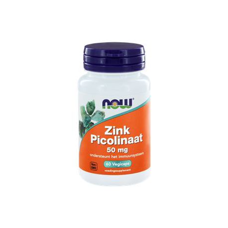 Zink Picolinaat 50 mg Now