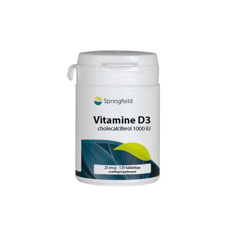 Vitamine D3 600 IU Springfield