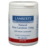 Natural betacaroteen natuurlijk 15 mg Lamberts 