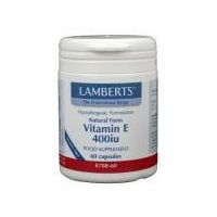 Vitamine E 400iu (natuurlijke) Lamberts 