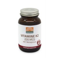 Vitamine K2 200 mcg MK7 menaquinone Mattisson 