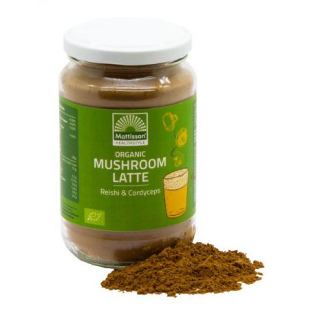 Mushroom Latte Reishi – Cordyceps BIO Mattisson