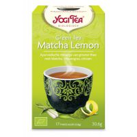 Green tea matcha lemon Yogi Tea 