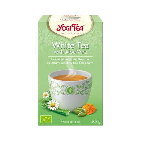 White tea with aloe vera Yogi Tea 
