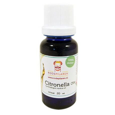 Citronella Etherische Olie De Rode Pilaren