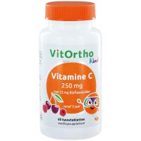 Vitamine C 250 mg met 25 mg bioflavonoïden kind Vitortho