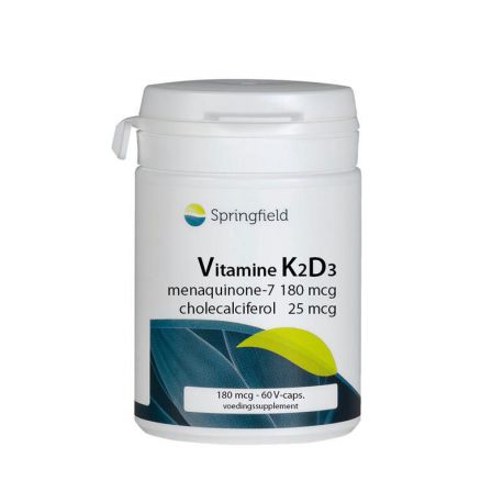Vitamine K2D3 menaquinon-7 & cholecalciferol Springfield 
