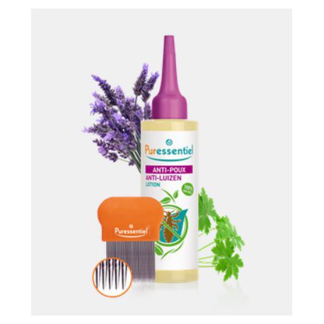 Anti luizen lotion & kam Pureessentiel 