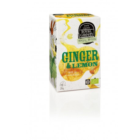 Ginger & lemon thee Royal Green 