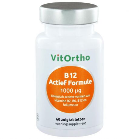 B12 Actief formule 1000 mcg Vitortho