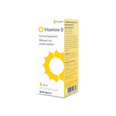 Vitamine D3 Liquid Metagenics 