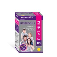Vitamine D3 Platinum pearls Mannavital 
