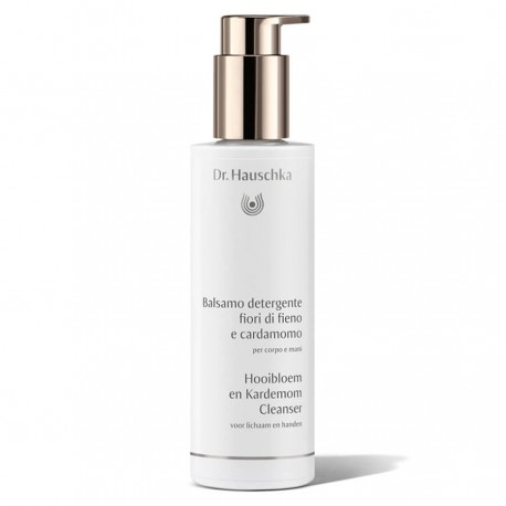 Hooibloem en Kardemom Cleanser Dr. Hauschka 