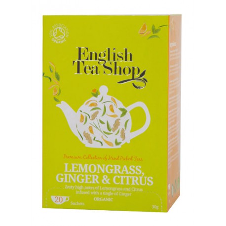 Lemongrass ginger citrus English Tea Shop 