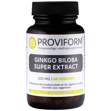 Ginkgo Biloba 200 mg Super Extract Proviform 