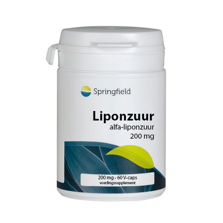 Alfa-liponzuur 200 mg Springfield