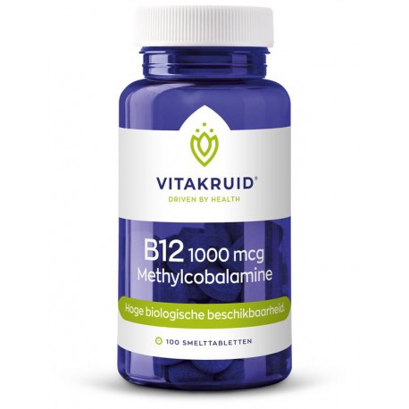 B12 1000 µg Methylcobalamine Vitakruid