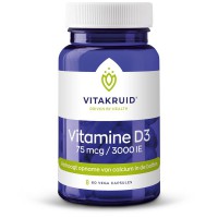 Vitamine D3 - 75 mcg / 3000 IE Vitakruid