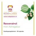 Resveratrol met Astragalus Rode Pilaren 