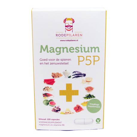 Magnesium P5P Rode Pilaren
