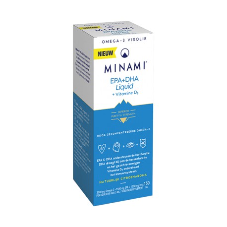 EPA + DHA liquid + vitamine D3 Minami