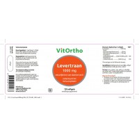 Levertraan 1000 mg Vitortho 