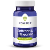 Saffraan 28 mg (Affron) & L-Theanine Vitakruid