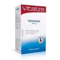 Foliumzuur 400 mcg Vitalize 