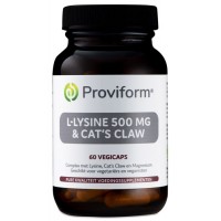 L-Lysine 500 mg & Cat's Claw Proviform 
