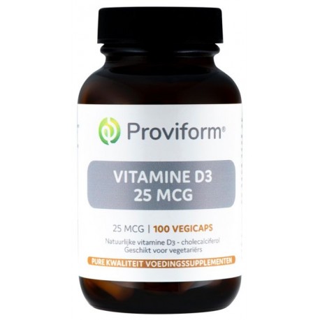 Natuurlijke vitamine D3 - 25 mcg Proviform 