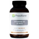 Natuurlijke vitamine D3 - 25 mcg Proviform 