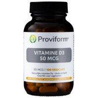 Natuurlijke vitamine D3 - 50 mcg Proviform 