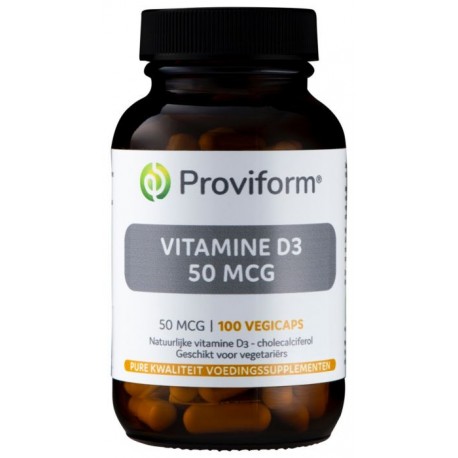 Natuurlijke vitamine D3 - 50 mcg Proviform 