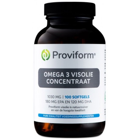 Omega 3 Visolie concentraat 1000 mg Proviform