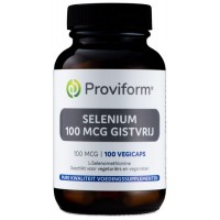 Selenium 100 mcg Gistvrij Proviform 